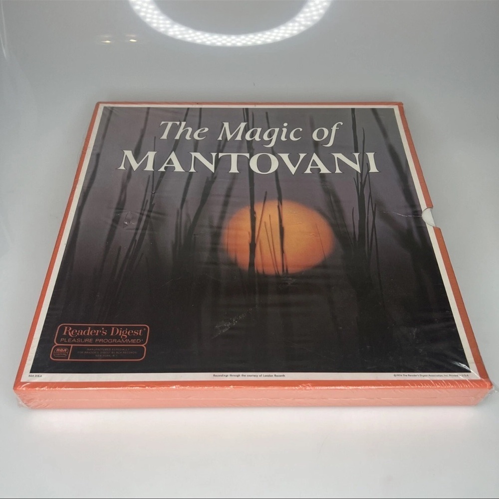 The Magic Of Mantovani (1974) Reader's Digest box set 8xLP Vinyl New Sealed